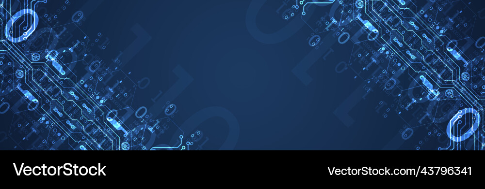 Abstract background on technological Abstract background on technological vector image