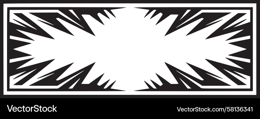 Dynamic Diagonal Frame Vector Image