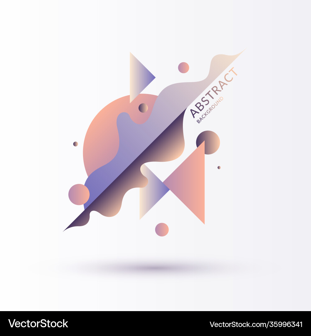 Elegant composition with dynamic and geometric Elegant composition with dynamic and geometric Vector Image