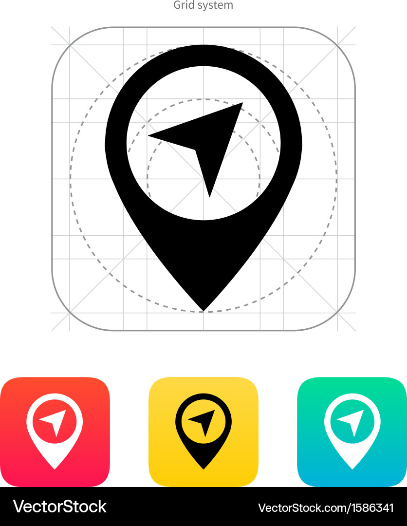 Point icon Royalty Free Vector Image - VectorStock