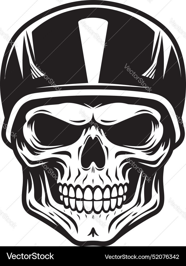 Knightlyguard icon with skull in helmet Vector Image