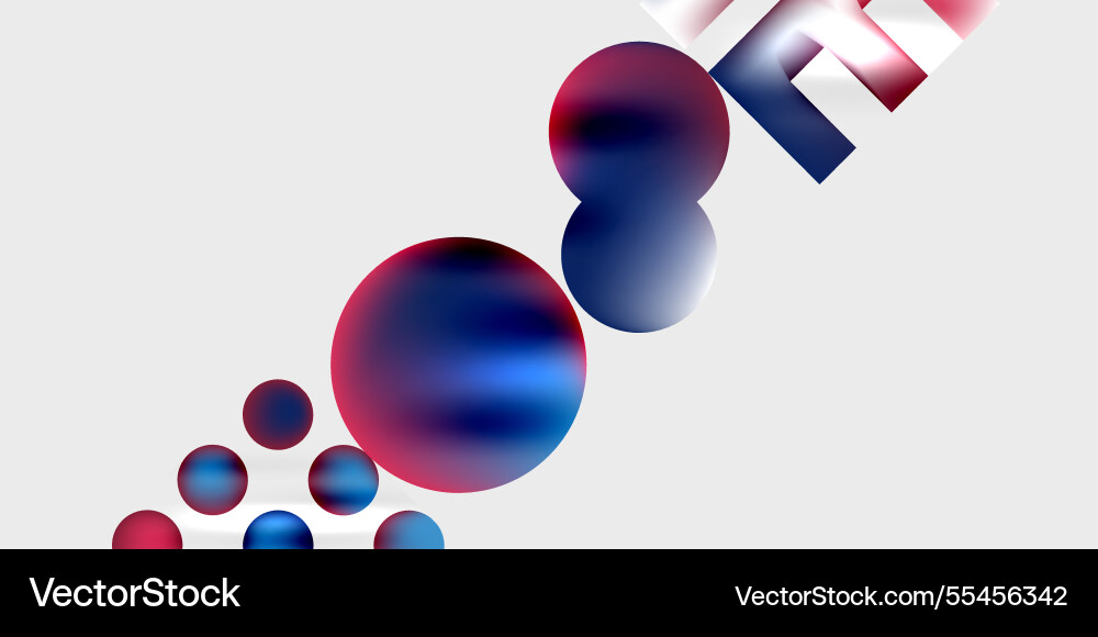 Simple shapes - circles triangles rectangles Vector Image