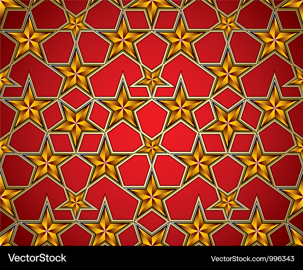 Soviet style seamless background Vector Image