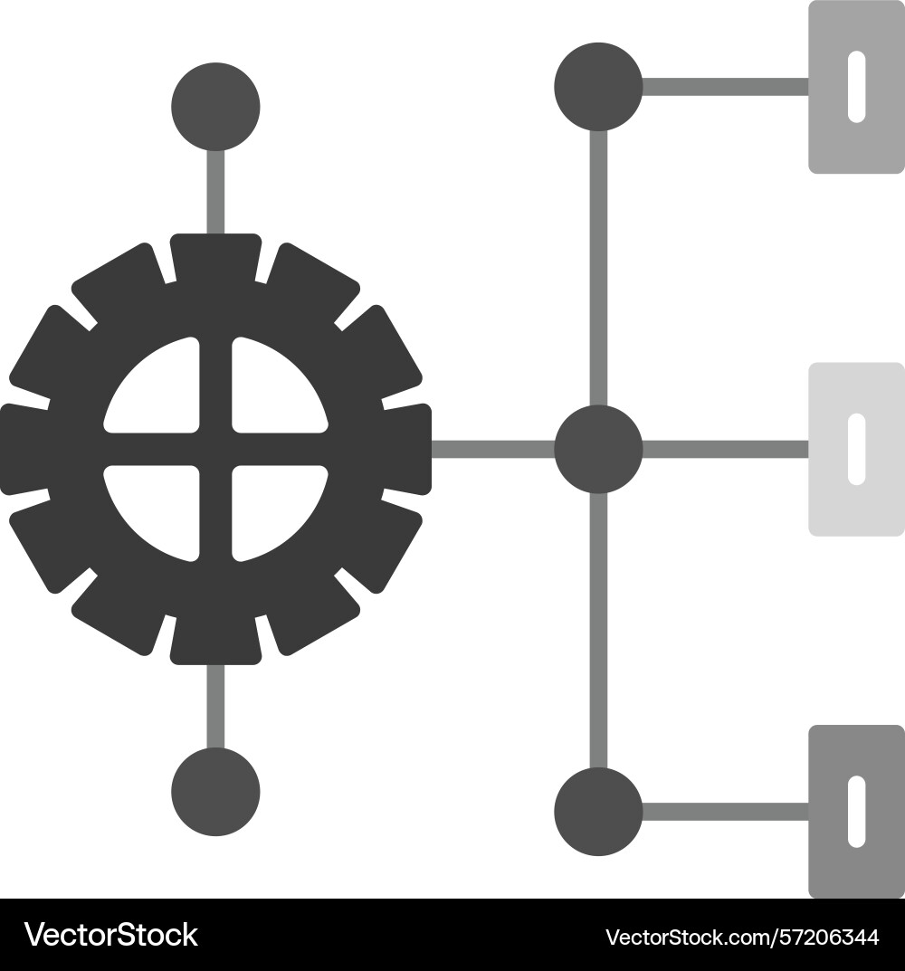 Workflow icon vector image