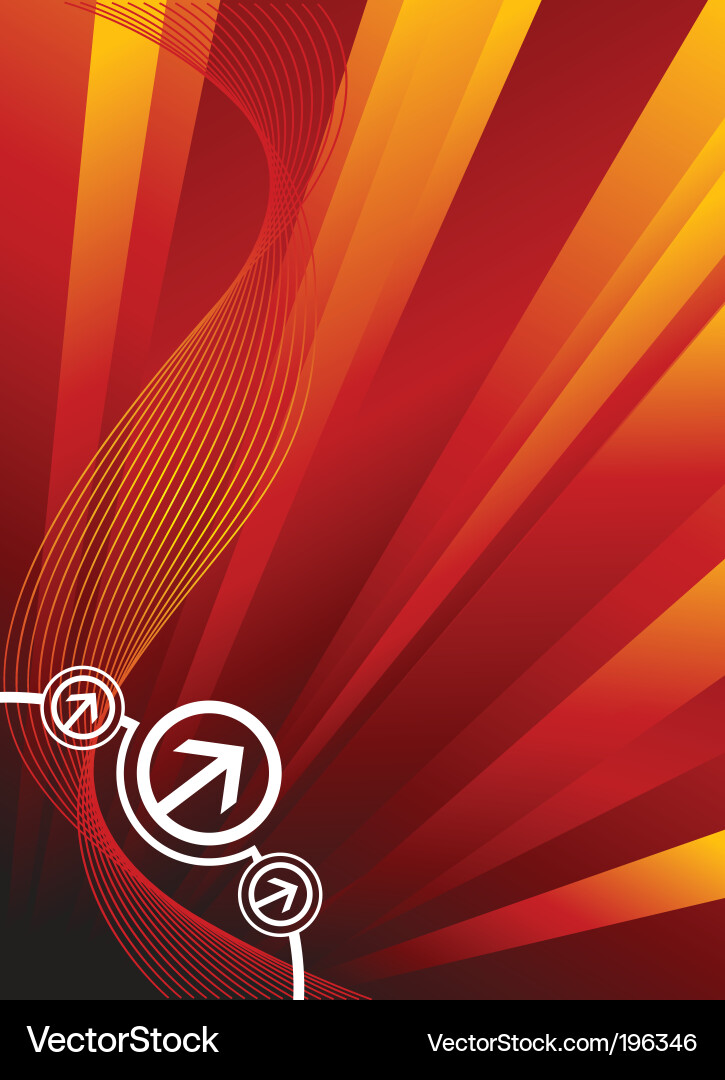Dynamic Digital Wave Background Vector Image