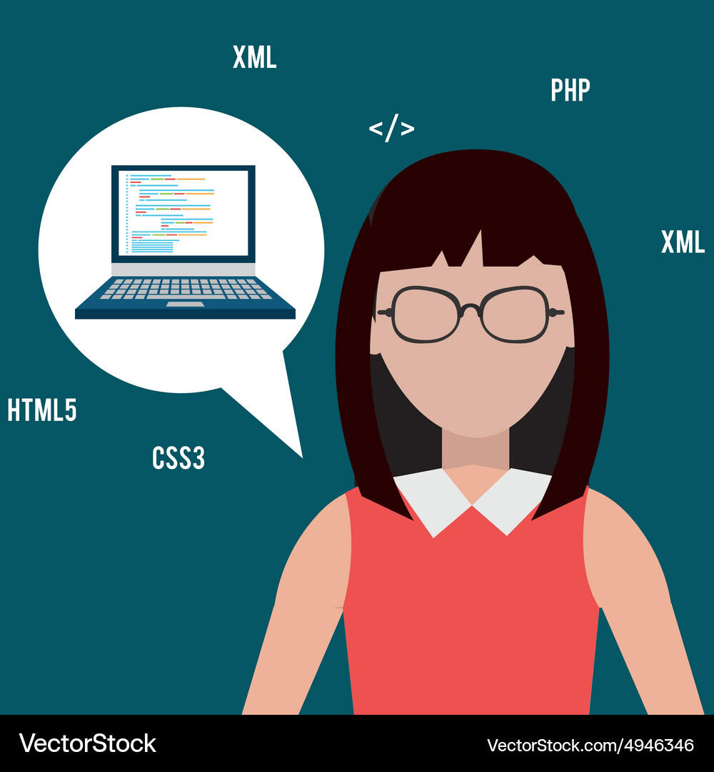 Software design Vector Image