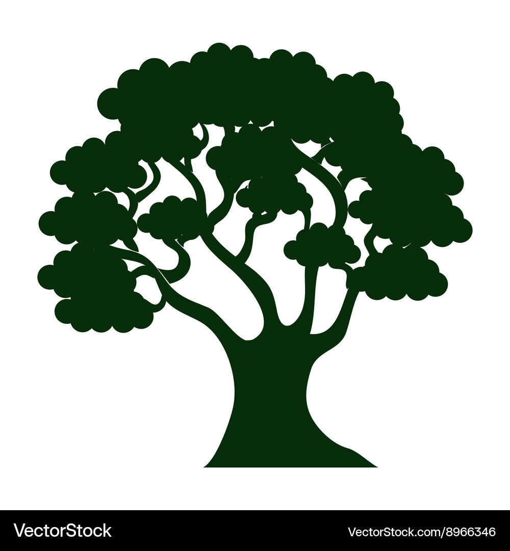 Tree isolated design Vector Image