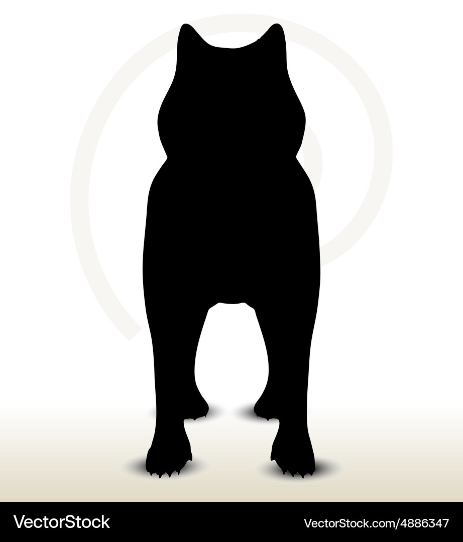 Wolf Silhouette Vector Image