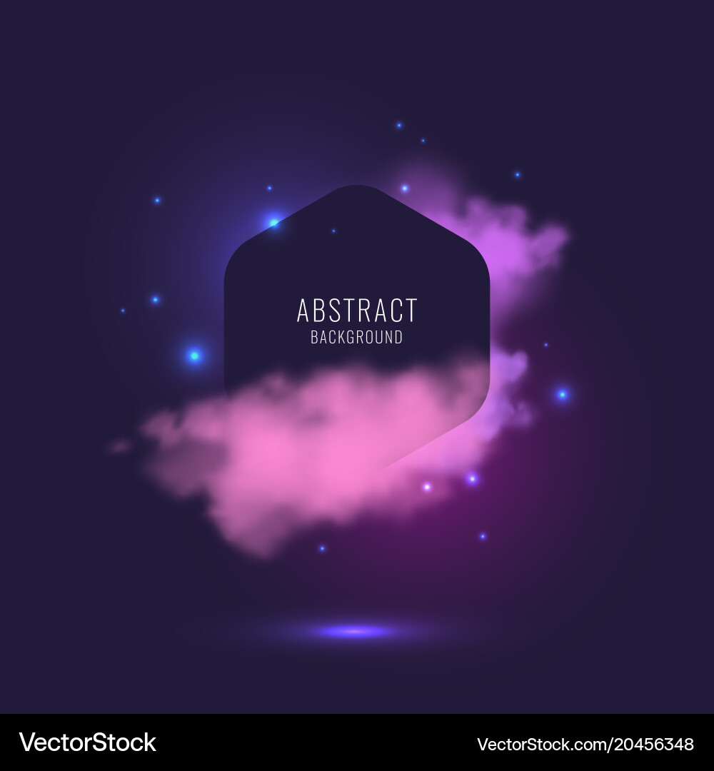 Dynamic Particle Abstract Background vector image