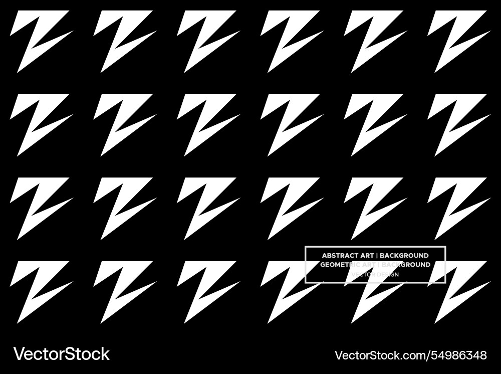 Triangle shapes geometric pattern vector image