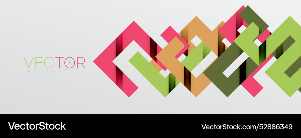 Color bend lines with shadow texture effect Vector Image