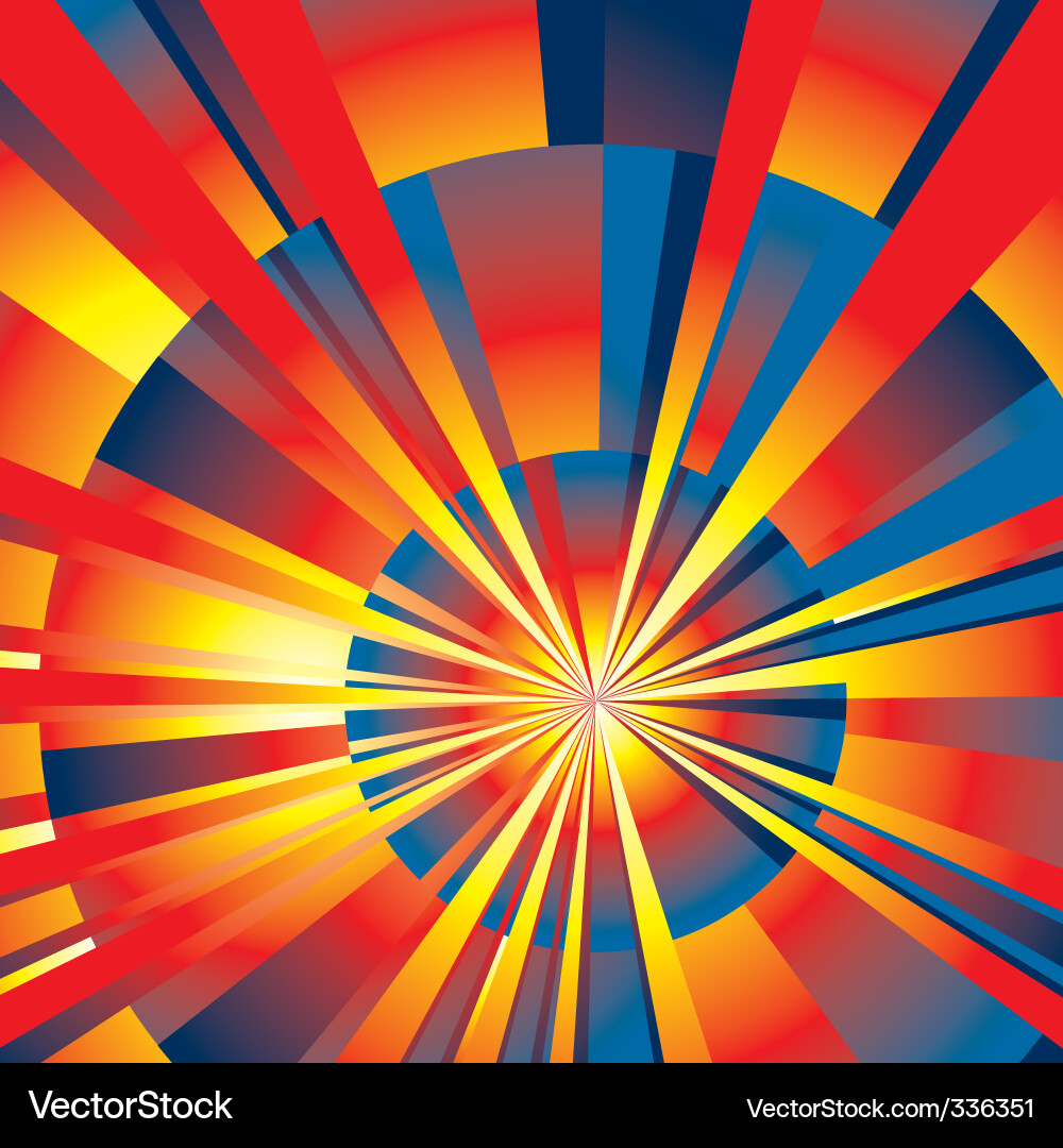 Abstract rays background Vector Image