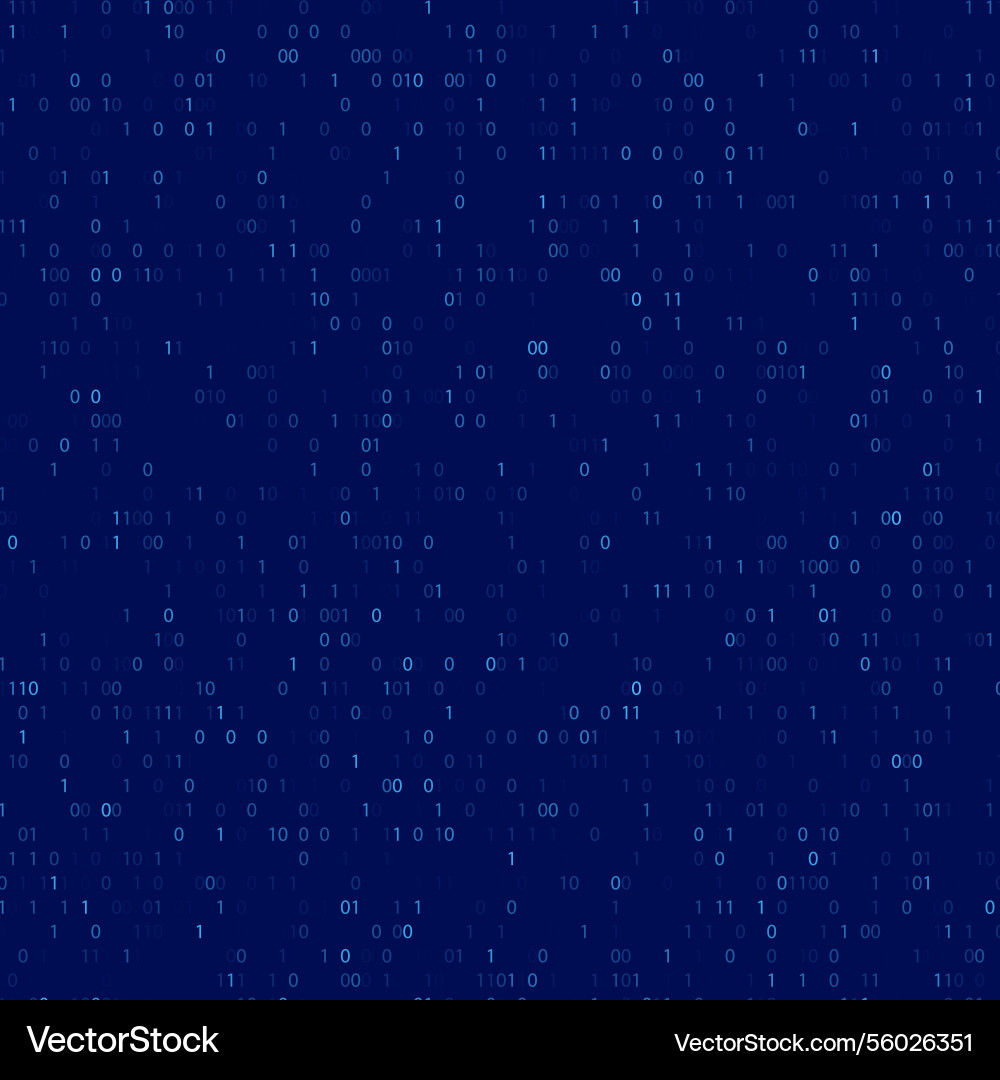 Binary code background futuristic digital matrix Binary code background futuristic digital matrix vector image