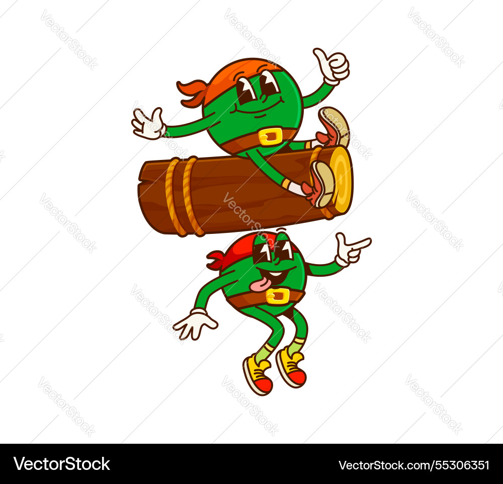 Groovy math division sign pirate corsair character Groovy math division sign pirate corsair character vector image