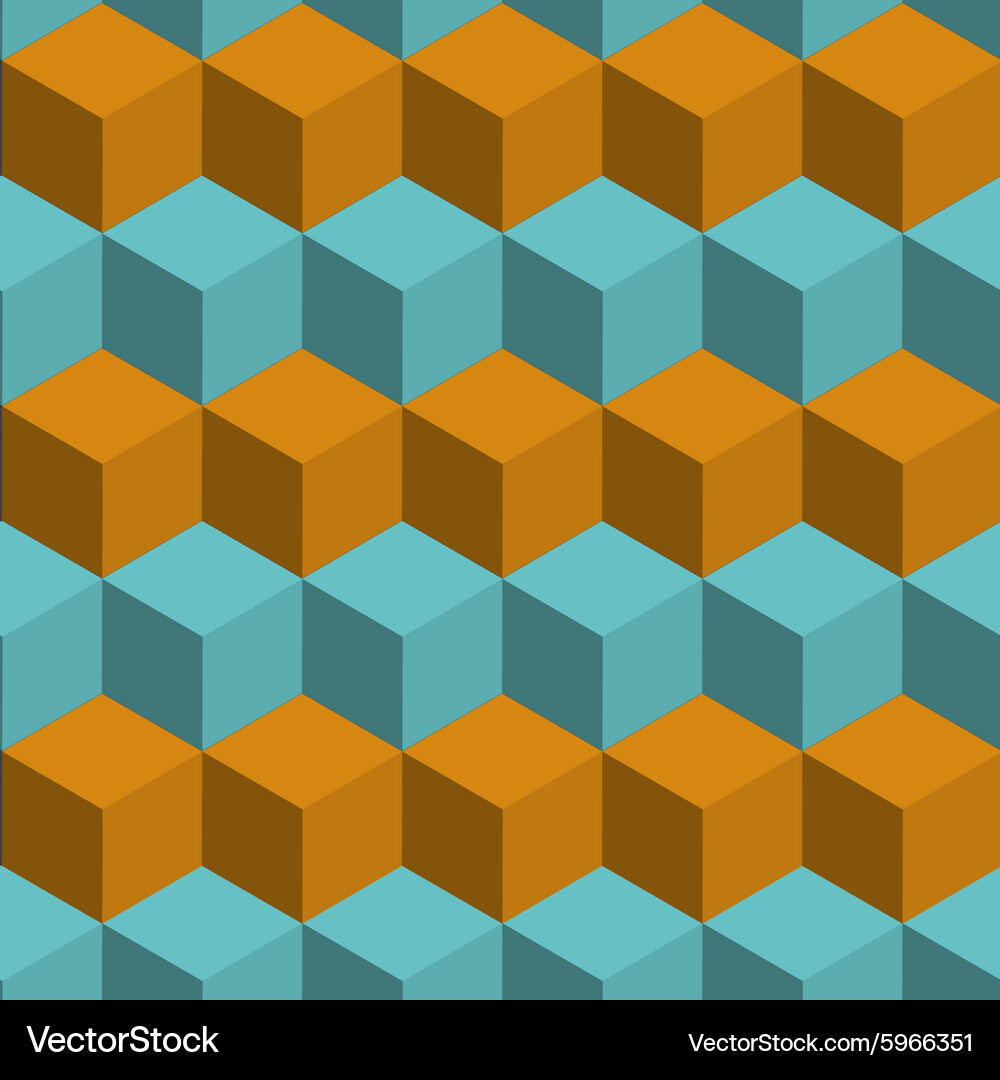 Modern cube background texture Vector Image