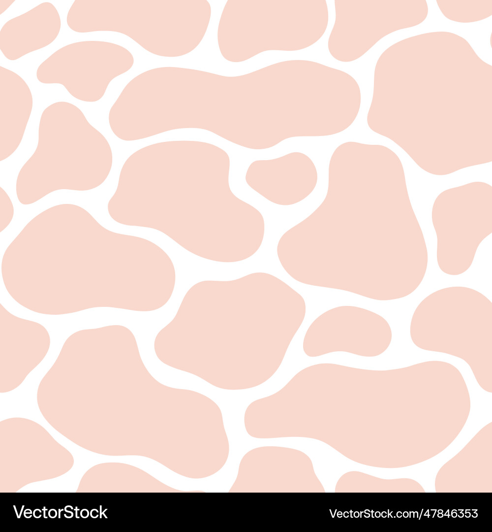 Cow print seamless pattern design abstract Cow print seamless pattern design abstract vector image
