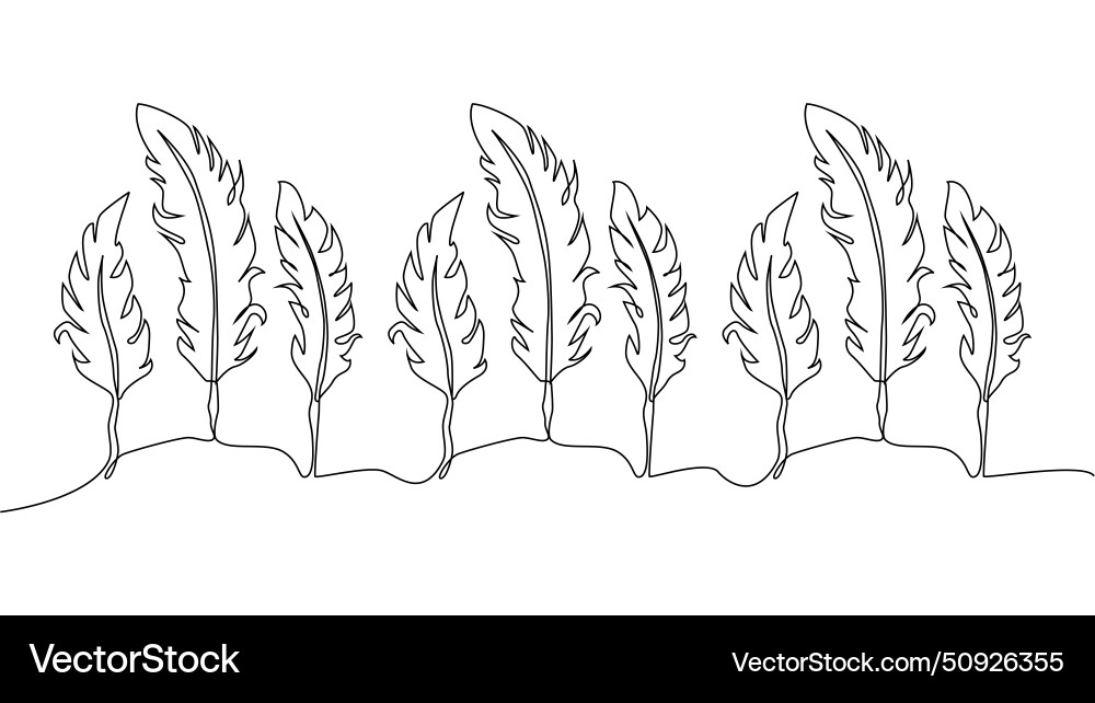 Self-drawing of continuous drawing one line Self-drawing of continuous drawing one line Vector Image
