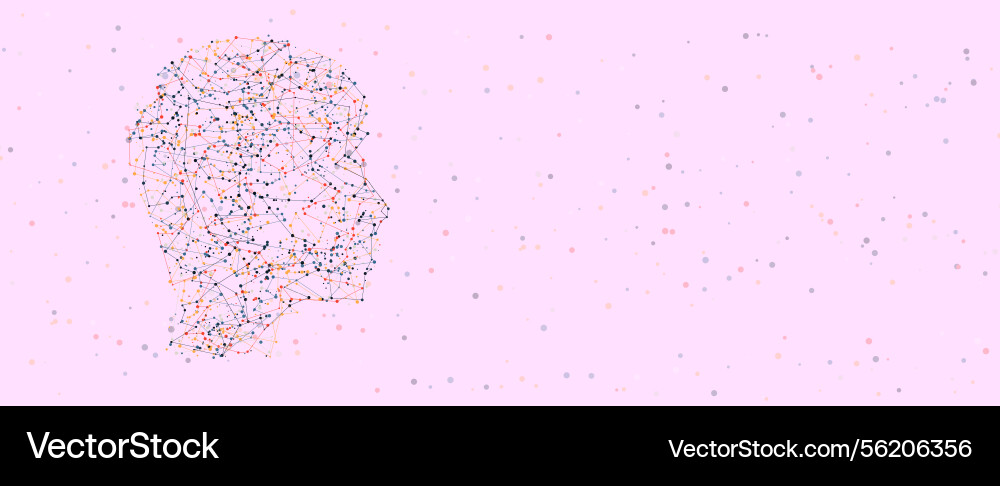 Conceptual technology of artificial intelligence Conceptual technology of artificial intelligence Vector Image