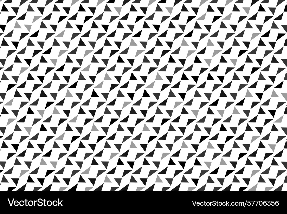 Geometric seamless pattern with black elements Vector Image