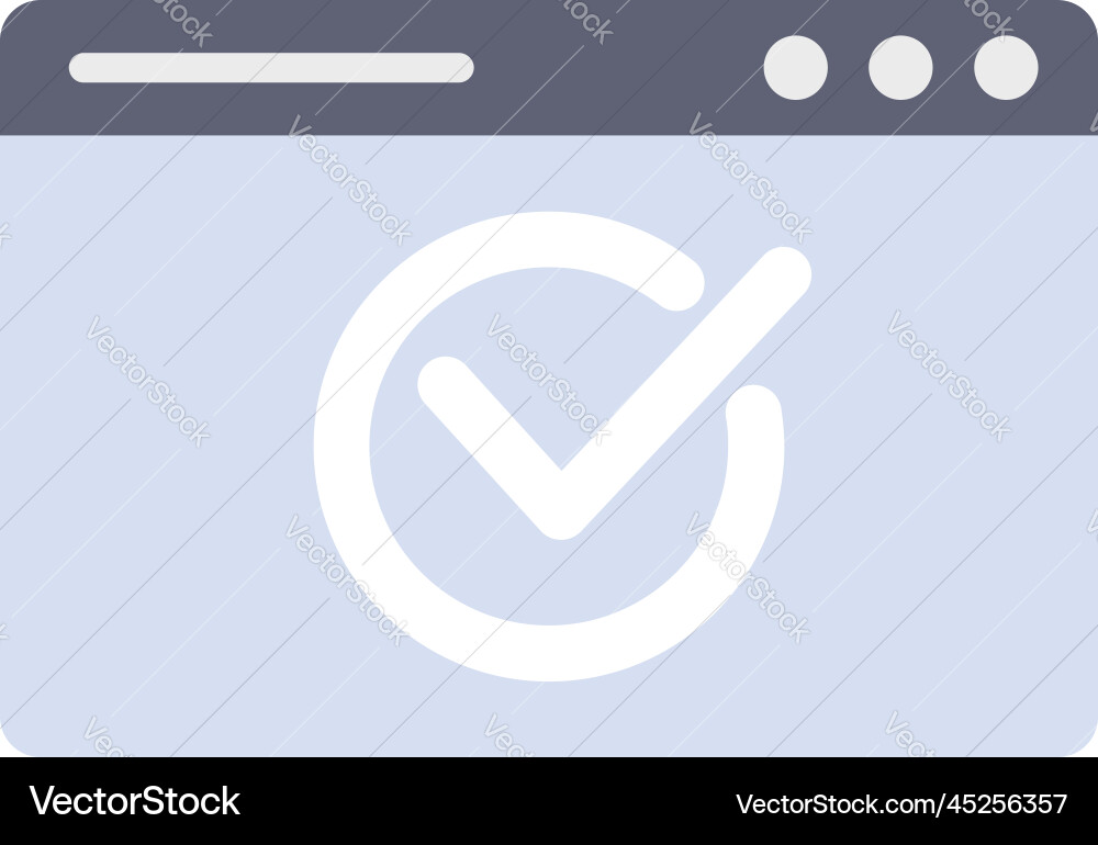 Quality web site icon flat learn doubt Quality web site icon flat learn doubt vector image