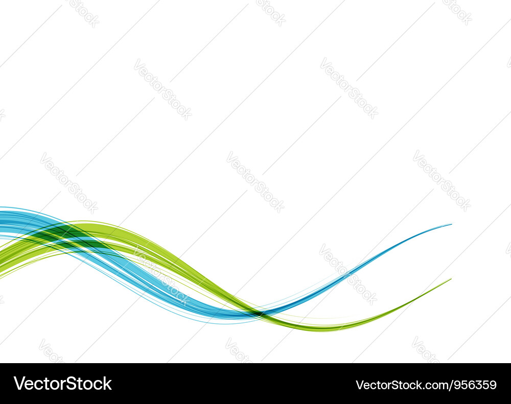 Abstract Blue and White Background Vector Image