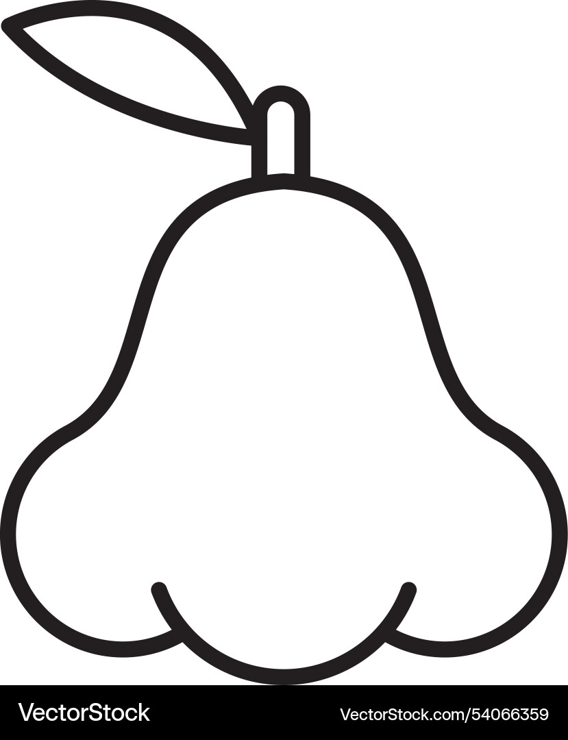Java apple line icon design Vector Image