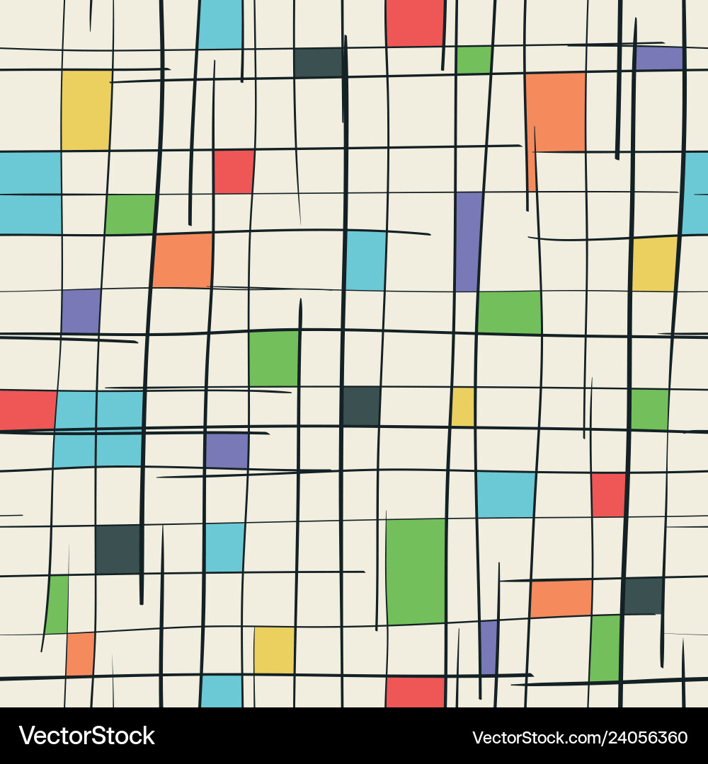 Creative cube seamless pattern Royalty Free Vector Image