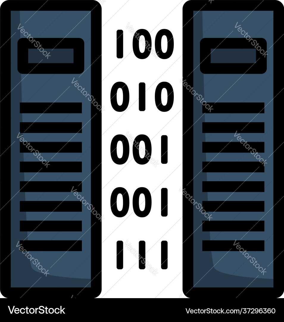 Server Icon Vektorbild
