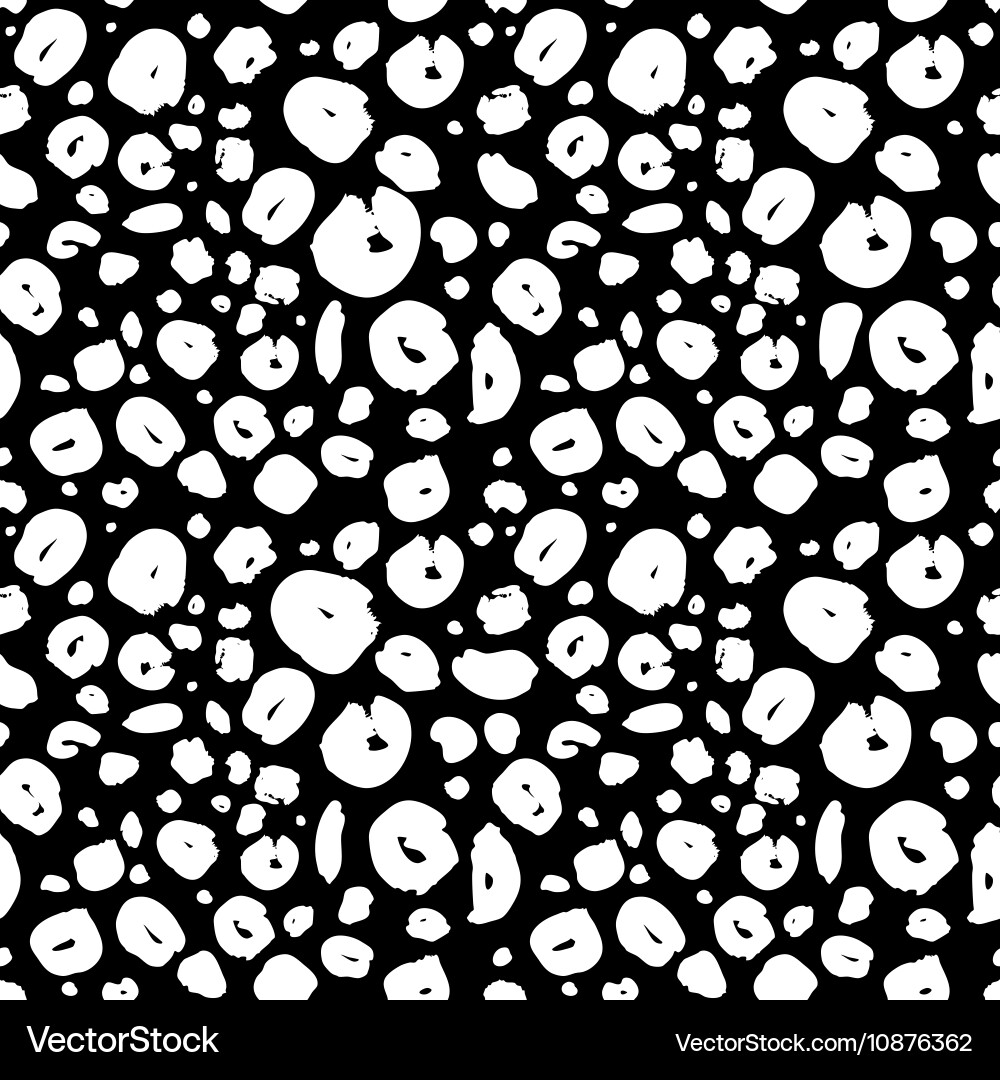 Cheetah skin seamless texture leopard background Vector Image