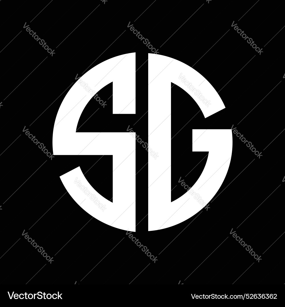 Initial letter logo design Royalty Free Vector Image