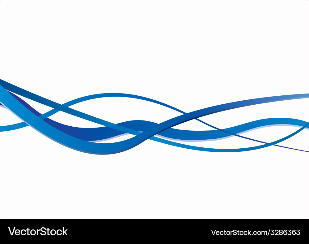 Dynamic Wave Background vector image