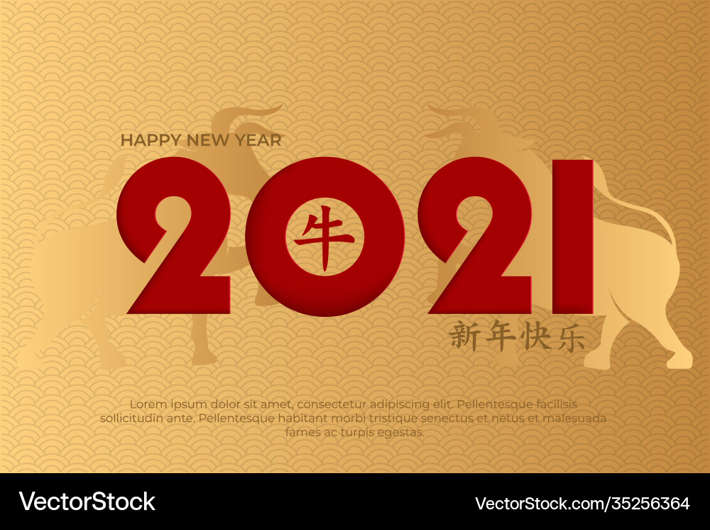 Chinese new year Chinese new year vector image