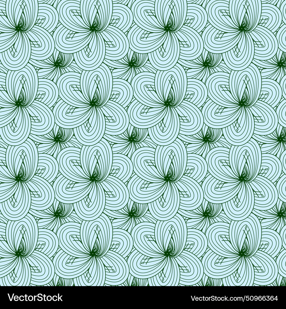 Linear seamless abstract geometric pattern Vector Image