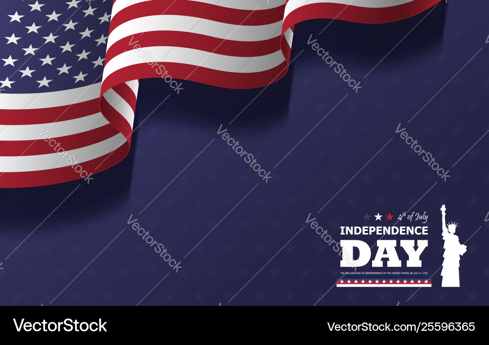 4th of July Celebration Royalty Free Vector Image