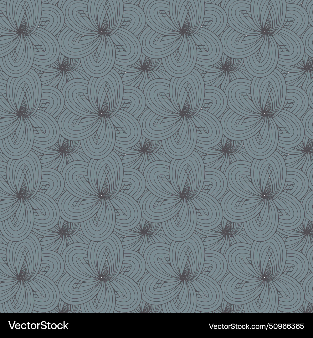Linear seamless abstract geometric pattern Vector Image