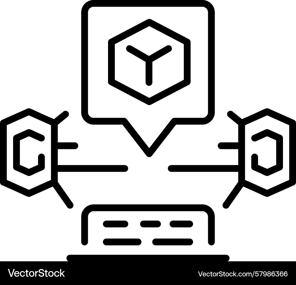 Simulation Vector Image