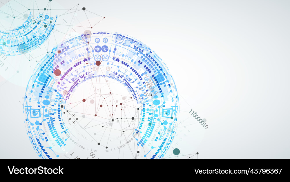 Abstract background with plexus effect scientific Abstract background with plexus effect scientific vector image