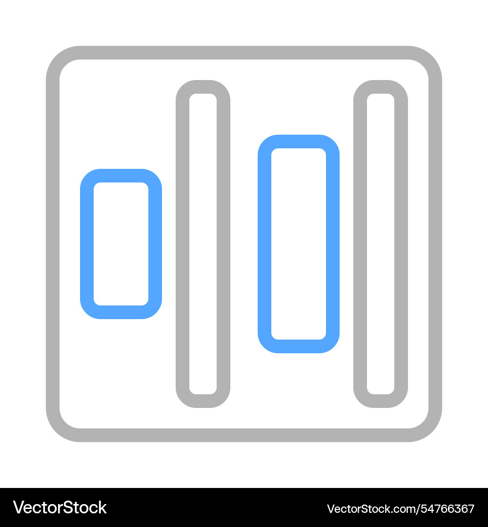 Align center icon concept of text formatting Align center icon concept of text formatting vector image