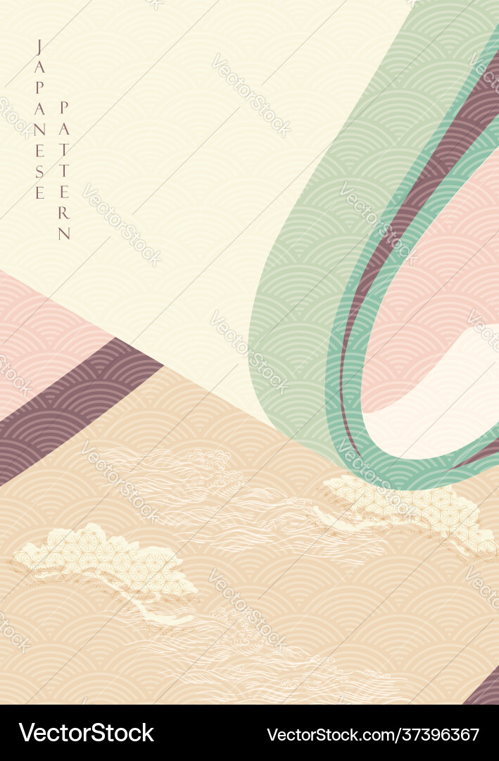 Chinese background with paper roll element Chinese background with paper roll element vector image