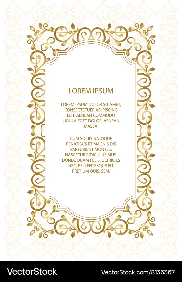 Elegant element for design template vector image