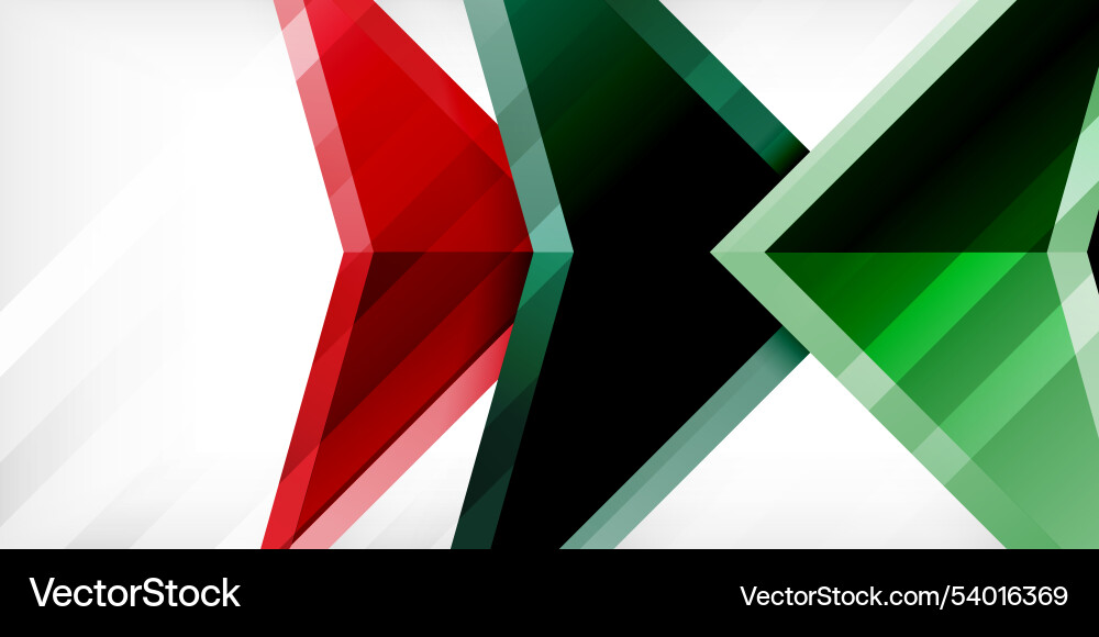 Abstract background color triangles and arrows Abstract background color triangles and arrows Vector Image