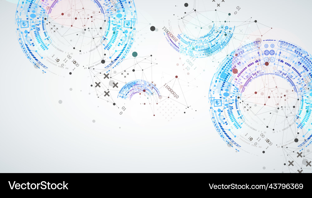 Abstract background with plexus effect scientific Abstract background with plexus effect scientific vector image