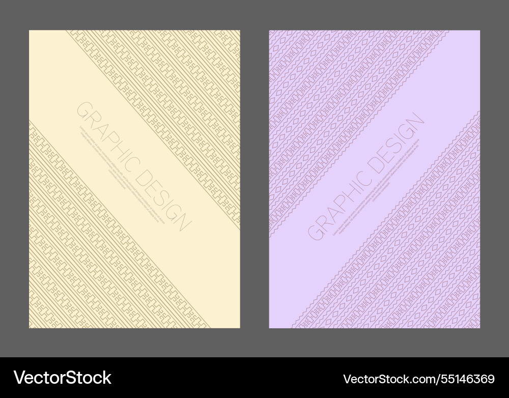 Design is patterned in an ethnic style a template Design is patterned in an ethnic style a template vector image