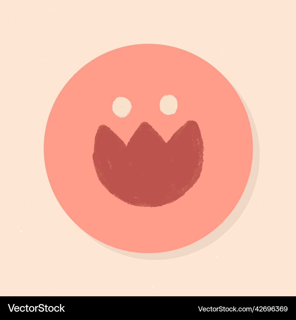 Instagram story highlight flower icon Instagram story highlight flower icon vector image