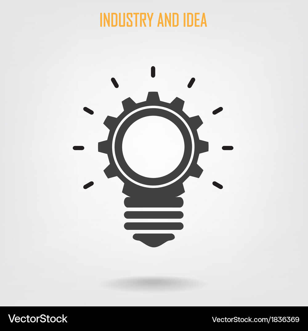 Light Bulb Concept Background Royalty Free Vector Image