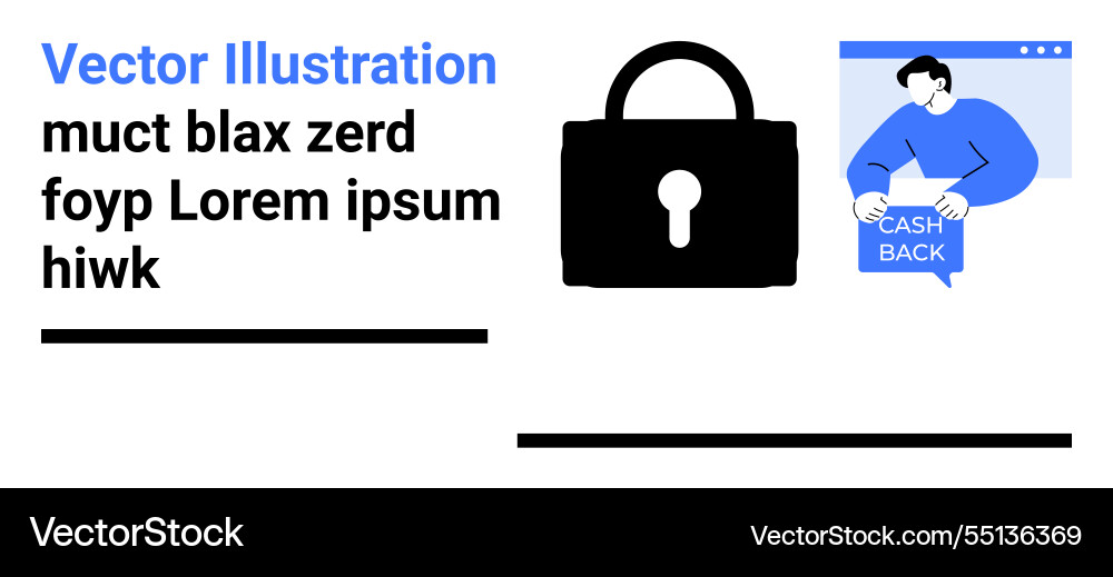 Secure online transactions with lock symbol Secure online transactions with lock symbol Vector Image