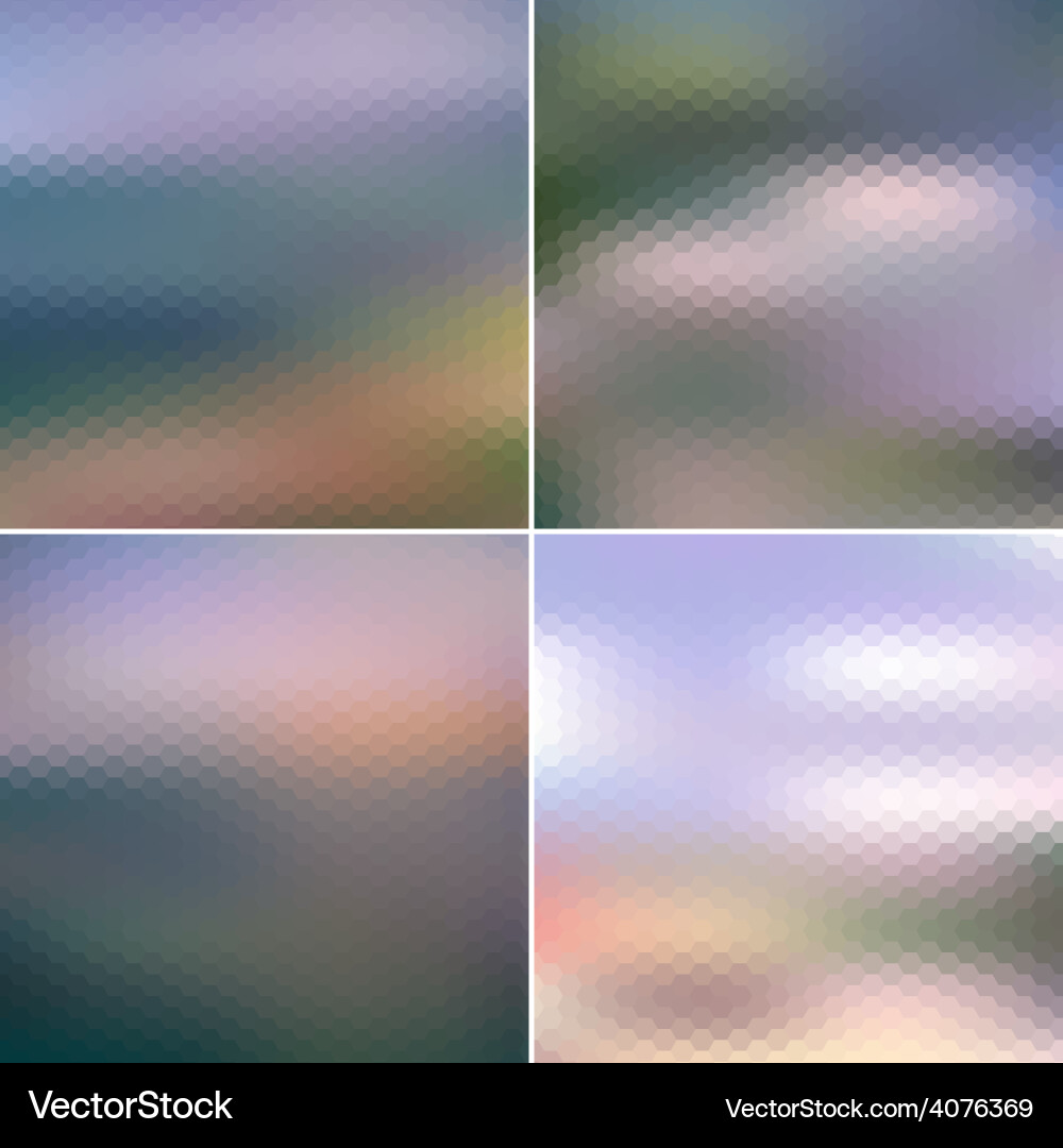 Web and mobile interface templates blurred vector image