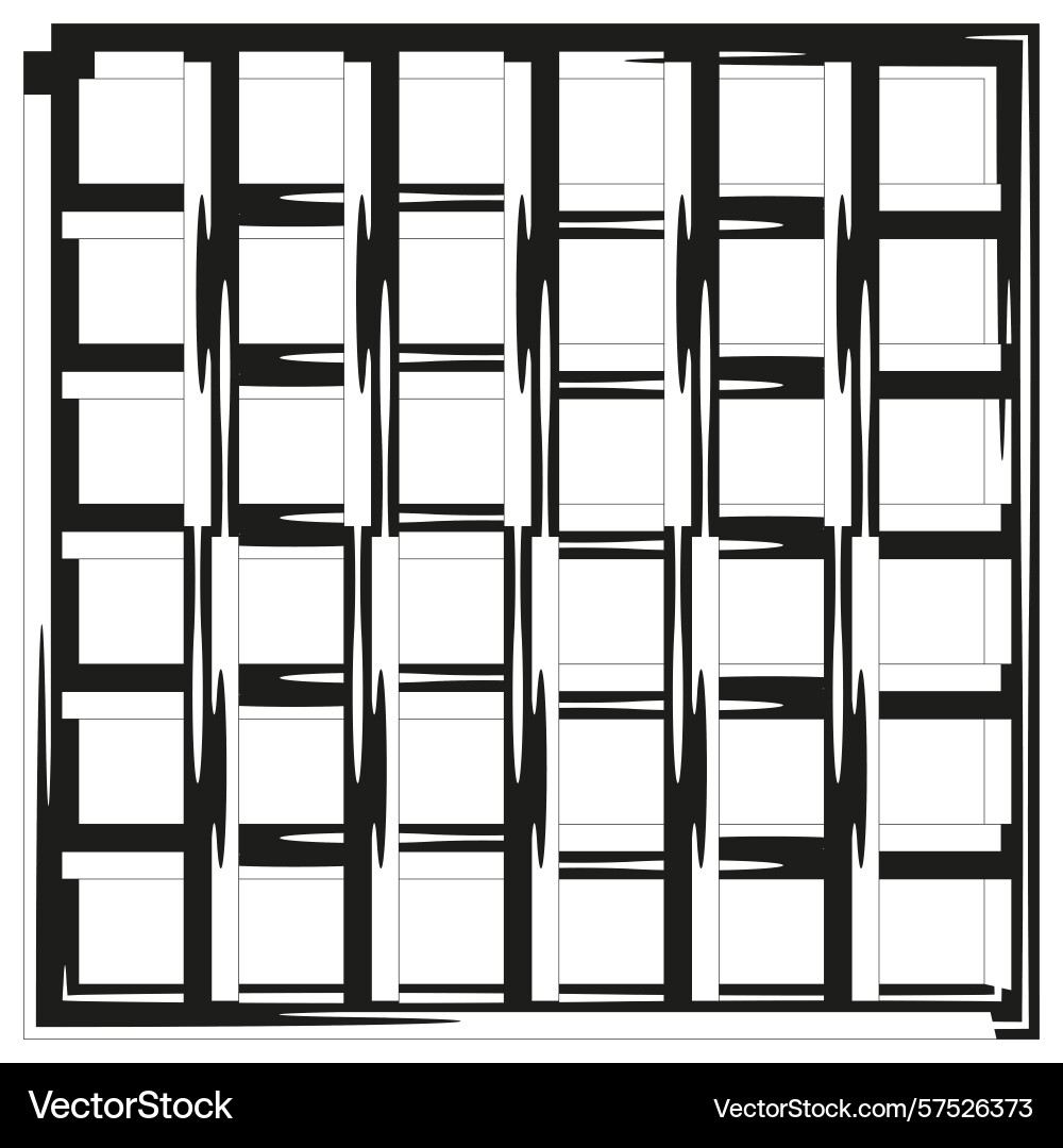 Geometric grid pattern abstract square design Geometric grid pattern abstract square design vector image