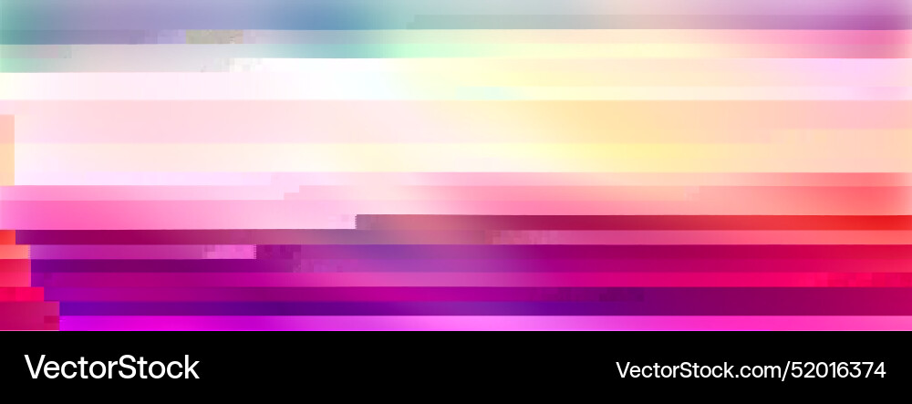 Glitch Abstract Pattern Vector Image