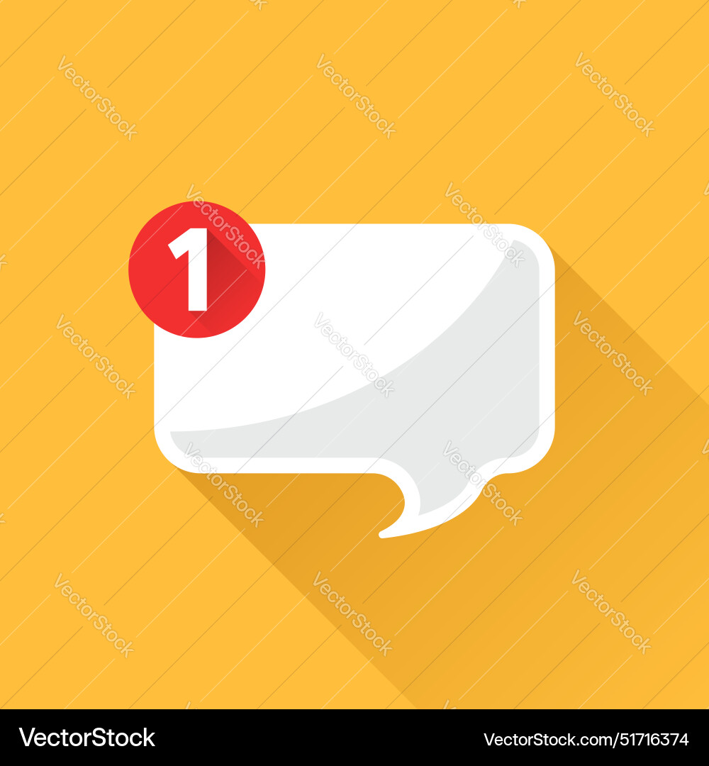 New message icon in flat style incoming inbox New message icon in flat style incoming inbox vector image